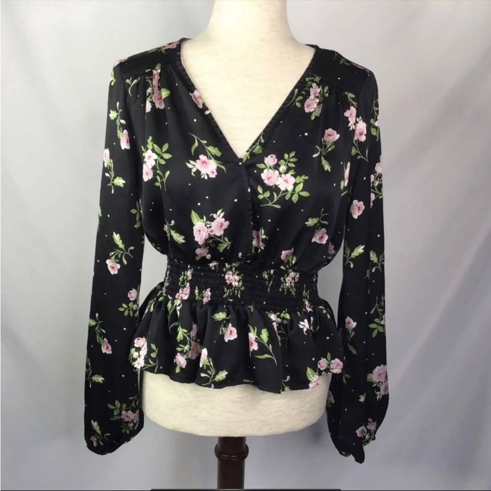 Gypsies & Moondust | Tops | Flower Print Blouse